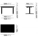 Vitra Tyde 2 Sit - Stand Home Desk
