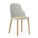 Normann Copenhagen Allez Chair With Wicker Seat 