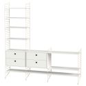 String Shelving Living Room Bundle L J