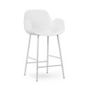 Normann Copenhagen Form Bar Armchair - Steel Base