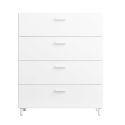 String Relief Chest of Drawers Wide, Leg Base