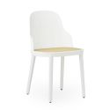 Normann Copenhagen Allez Chair With Wicker Seat 