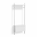 HAY Pier Shelving System 1061 - 1 Column