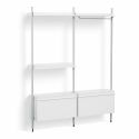 HAY Pier Shelving System 1072 - 2 Column