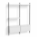 HAY Pier Shelving System 1072 - 2 Column