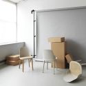 Normann Copenhagen Allez Chair With Wicker Seat 
