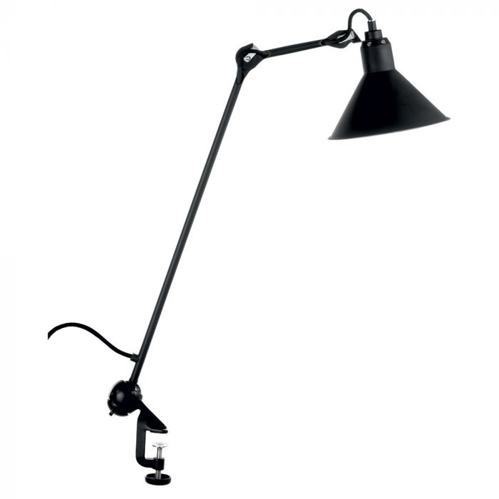 Architects lamp with clearance base