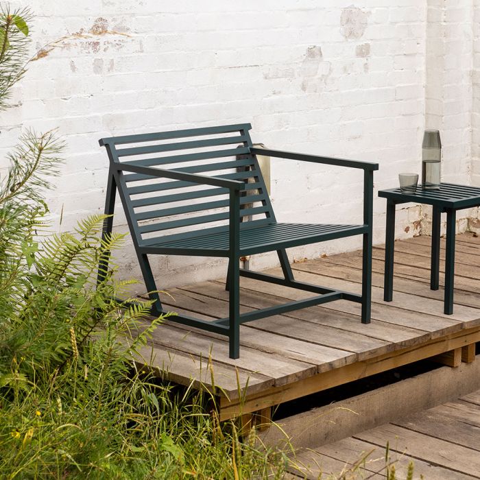 NINE 19 Outdoors Lounge Chair - Black