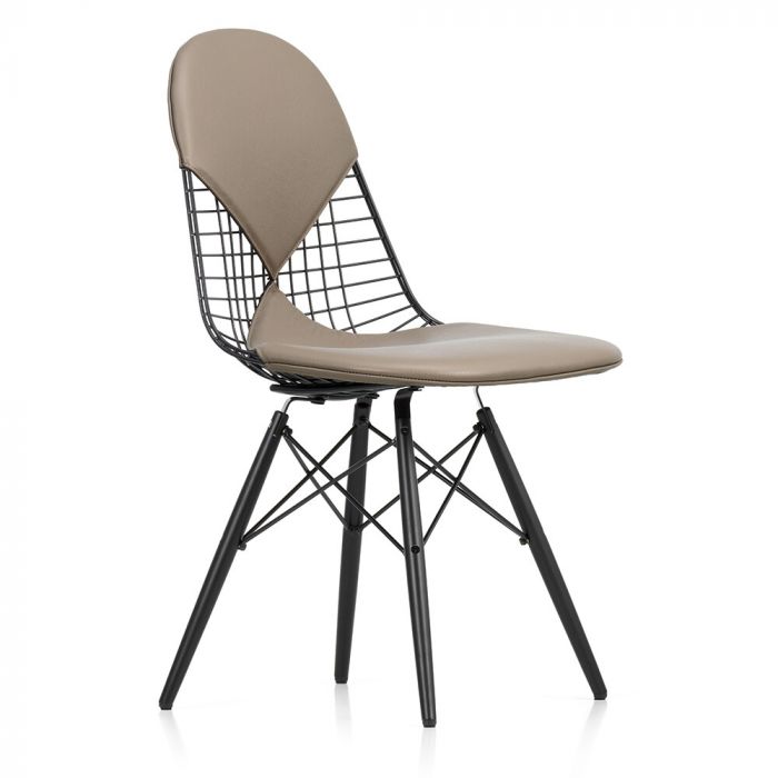 Vitra Eames DKW-2 Wire Chair  With Bikini Upholstery