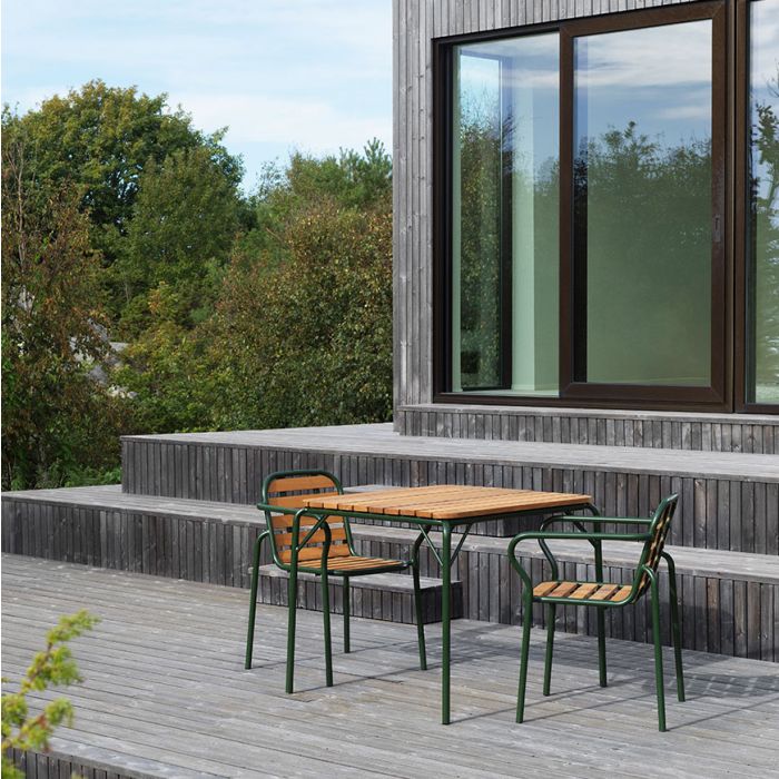 Normann Copenhagen Vig Armchair, Robinia Dark Green