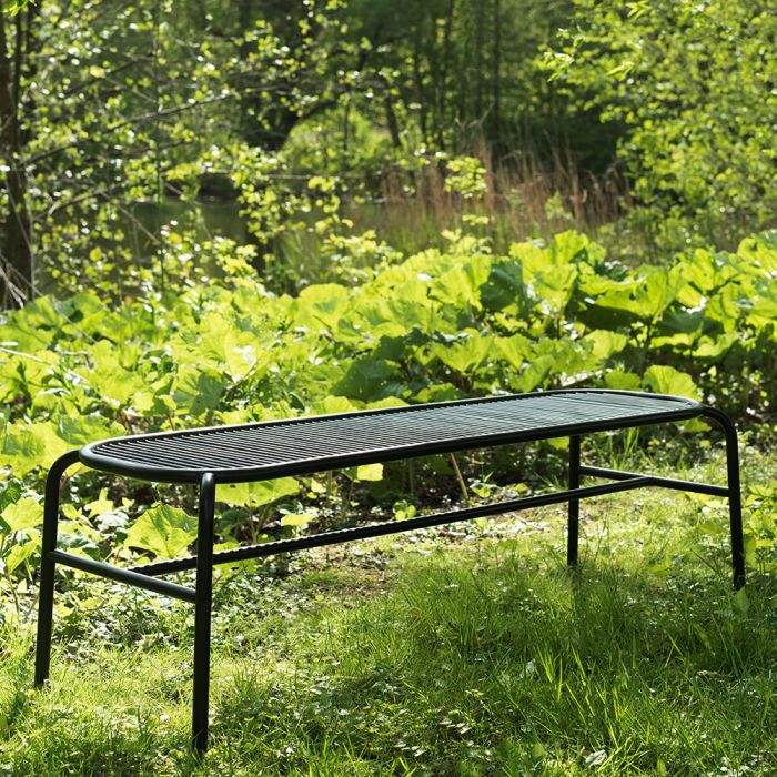 Normann Copenhagen Vig Garden Bench, Black