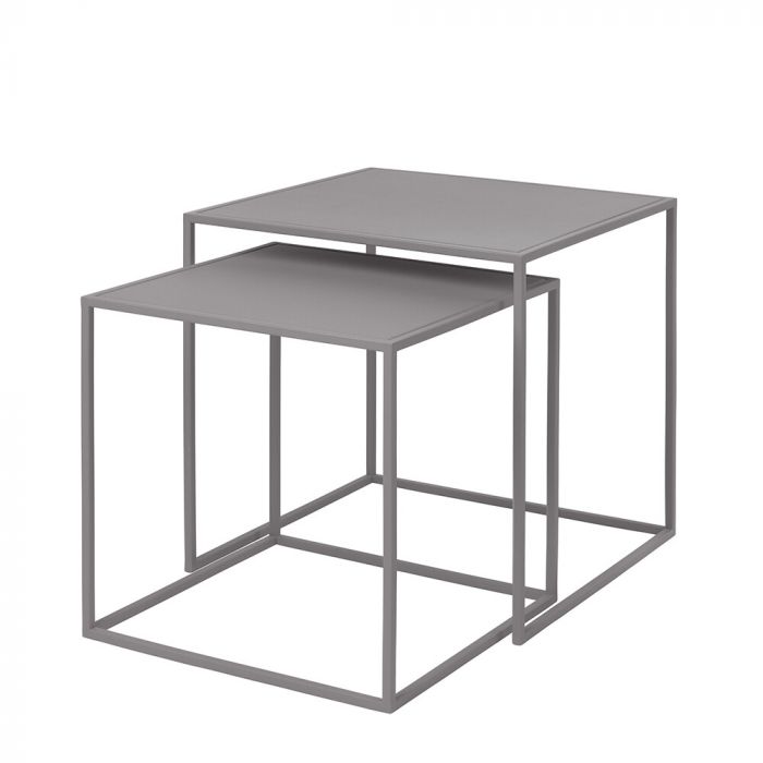 Blomus Fera Set of 2 tables Nesting Tables Utility Design UK