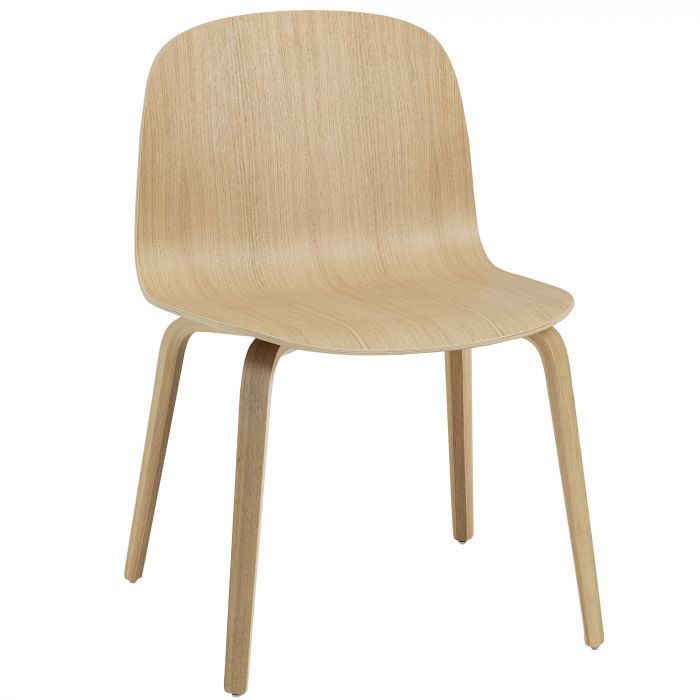 Muuto Visu Wide Chair - Wood Base