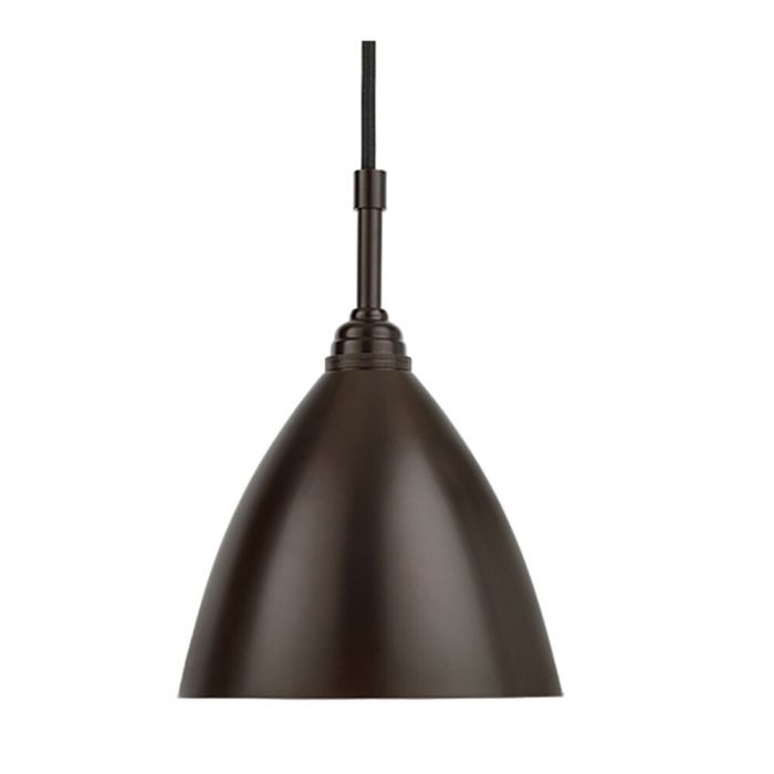 Bestlite BL9 Medium 21cm Pendant Light - Black Brass