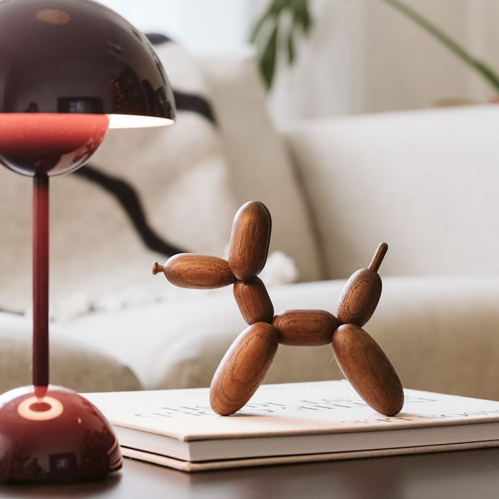 Boyhood Balloon Dog Smoked Stained Oak - Small