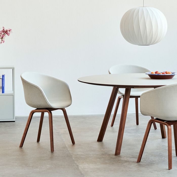 HAY About A Chair AAC23 - Wooden Base, Full Upholstery