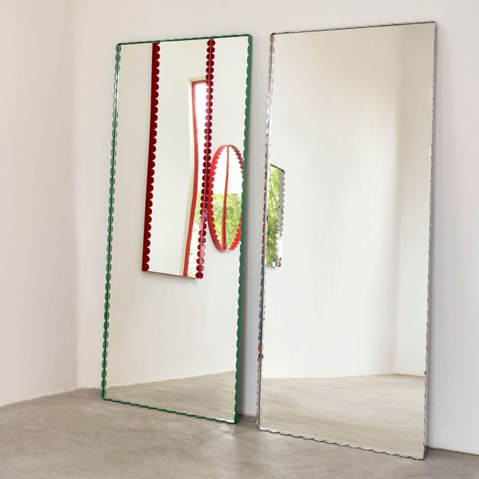 Hay Arcs Mirror Rectangle Medium - Mirrored