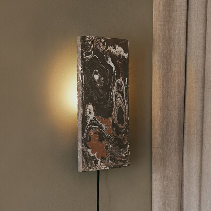 Ferm Living Argilla Wall Lamp Marble Mocha