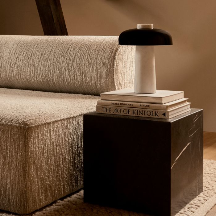 Audo Copenhagen Reverse Table Lamp - Carrara Marble