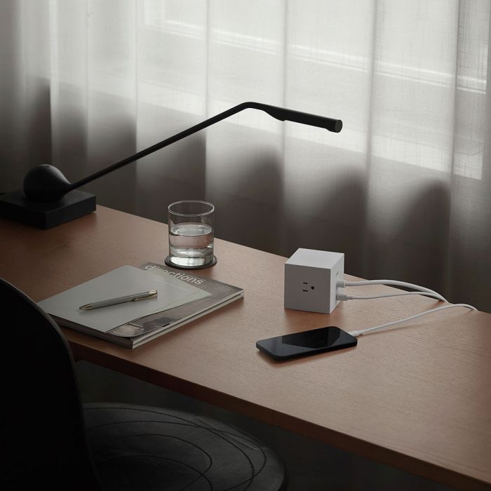 AVOLT Square 1 UK Power Extension Lead - Gotland Grey