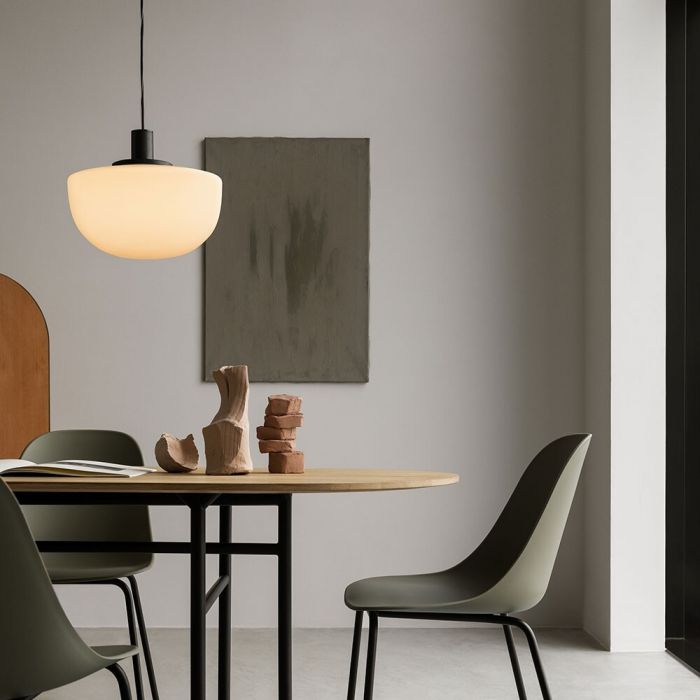 Audo Copenhagen Bank Pendant Light - Opal Shade