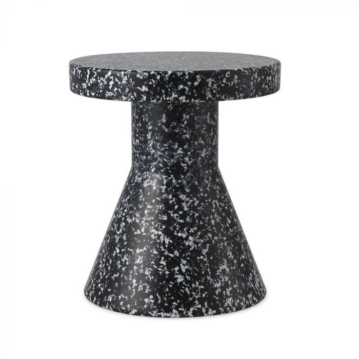 Normann Copenhagen Bit Stool Cone - Black / White