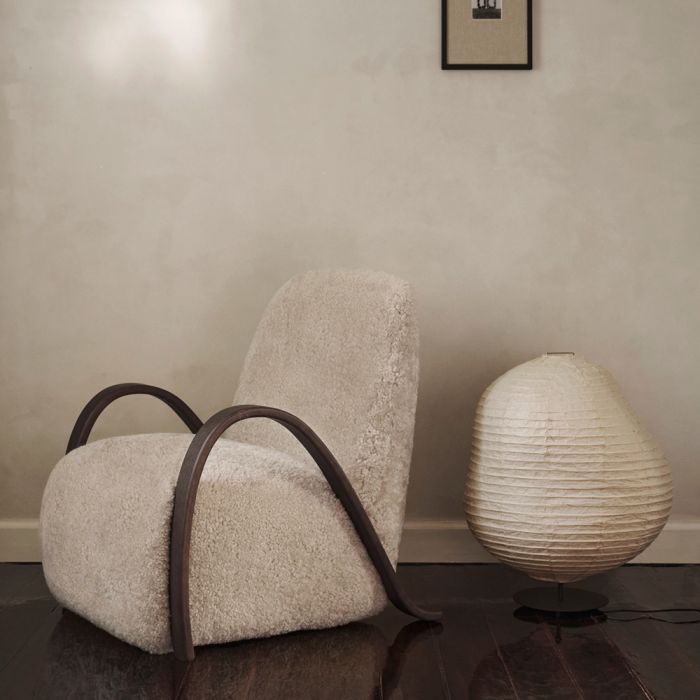 Ferm Living Buur Lounge Chair - Sheepskin