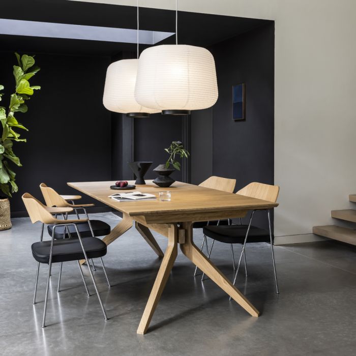 Case Furniture Cross Extending Dining Table