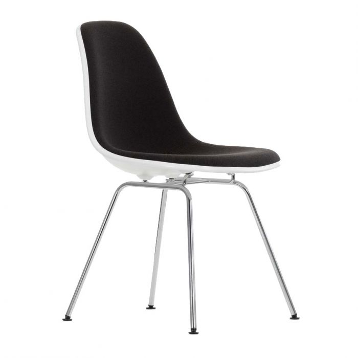 Vitra Eames DSX Plastic Upholstered Chair