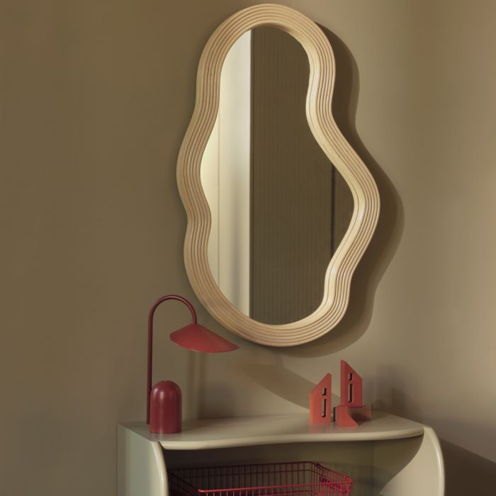 Ferm Living Pond Mirror - Rattan