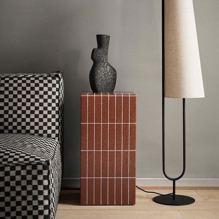 Ferm Living Yara Vase - Large, Rustic Iron