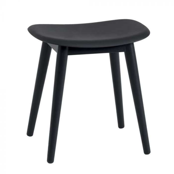 Muuto Fiber recycled Stool - Wood Base