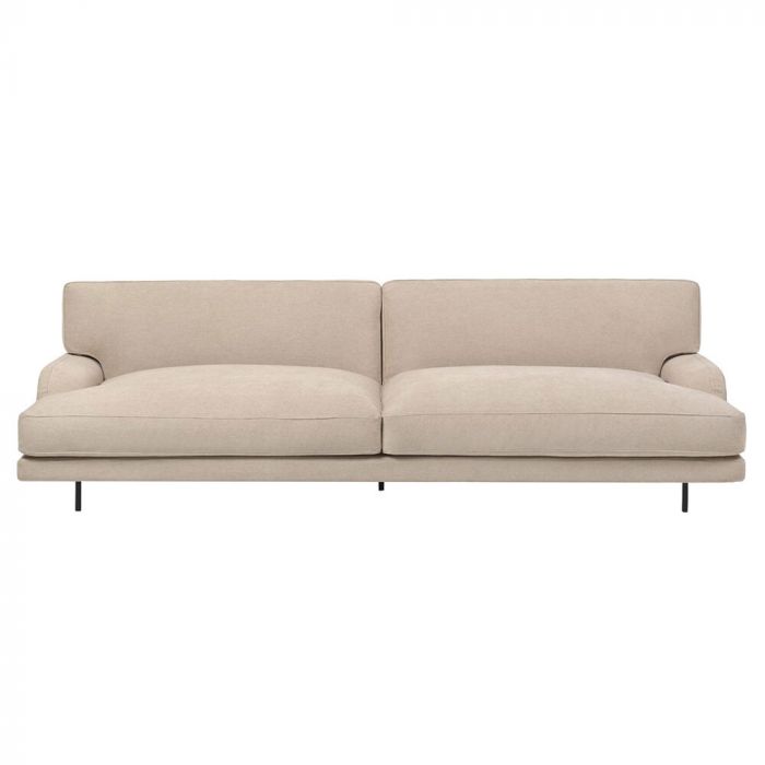 Gubi Flaneur Sofa - 2.5 Seater, Linara 261