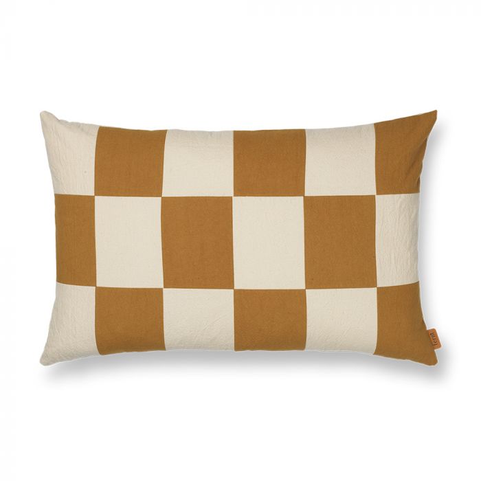 Ferm Living Fold Patchwork Cushion - Sugar Kelp