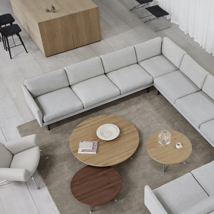 Fredericia Wegner Ox Coffee Table - Walnut