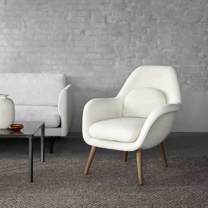 Fredericia Swoon Lounge Petit Chair Utility Design UK