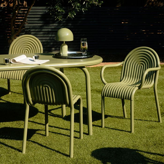 Tom Dixon Groove Outdoor Dining Armchair