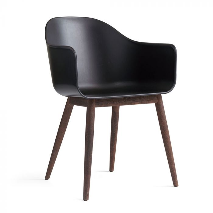 Audo Copenhagen Harbour Chair - Wooden Base, Plastic Shell