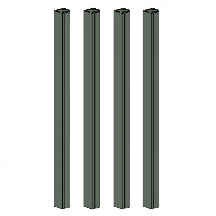 HAY New Order Pack of 4 Single Profiles - Army 