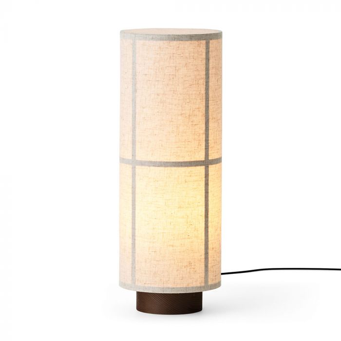 Audo Hashira Table Lamp, Raw/Stained Oak