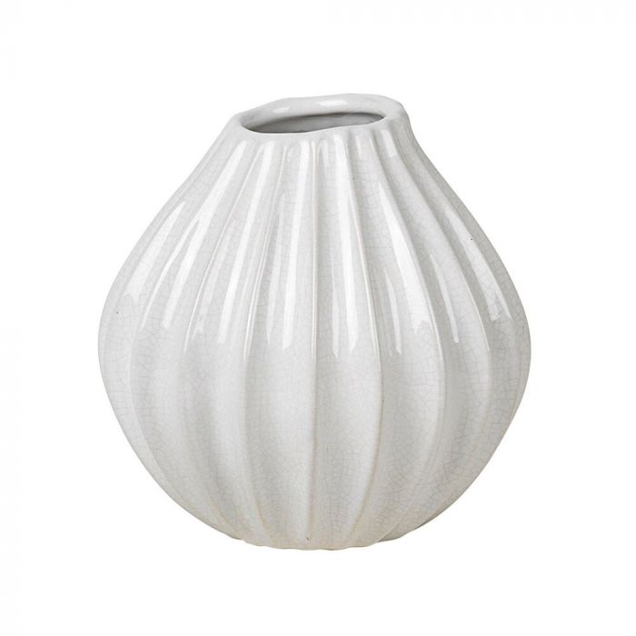 Broste Copenhagen Wide Vase Ivory- Small