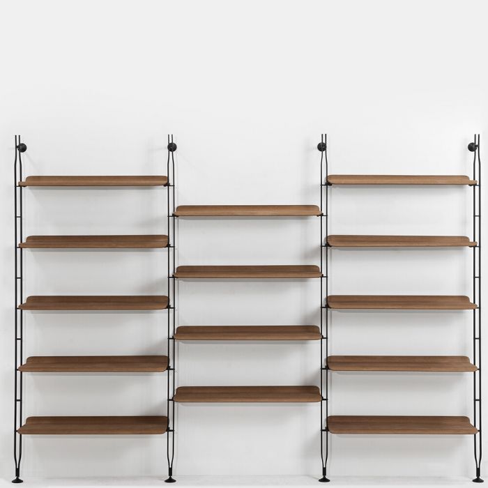 Wood shelf clearance system