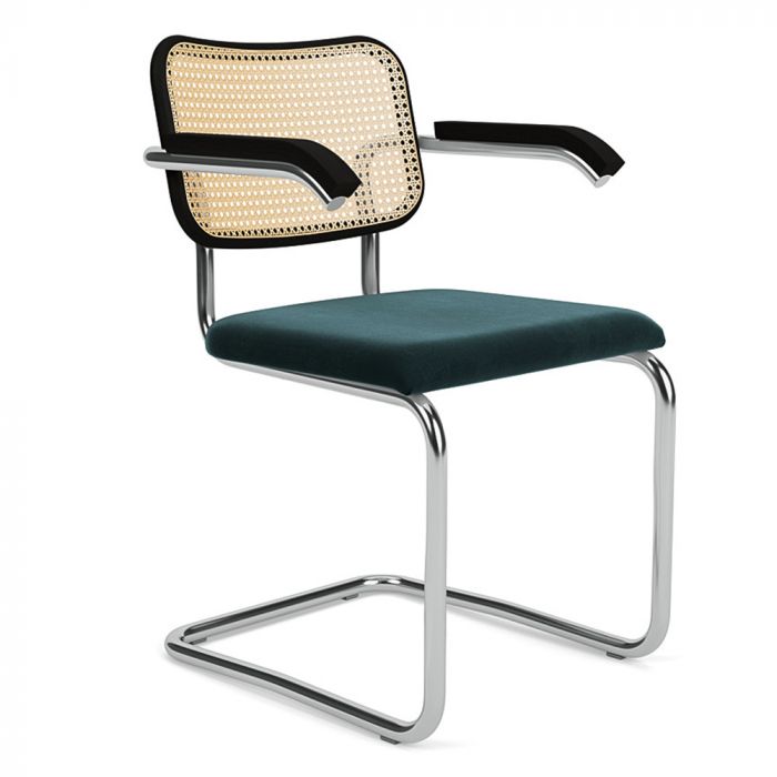 Upholstered cesca best sale chair