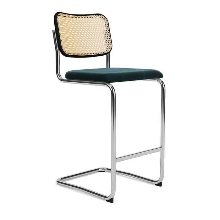 Knoll Cesca Counter Stool With Seat Upholstery