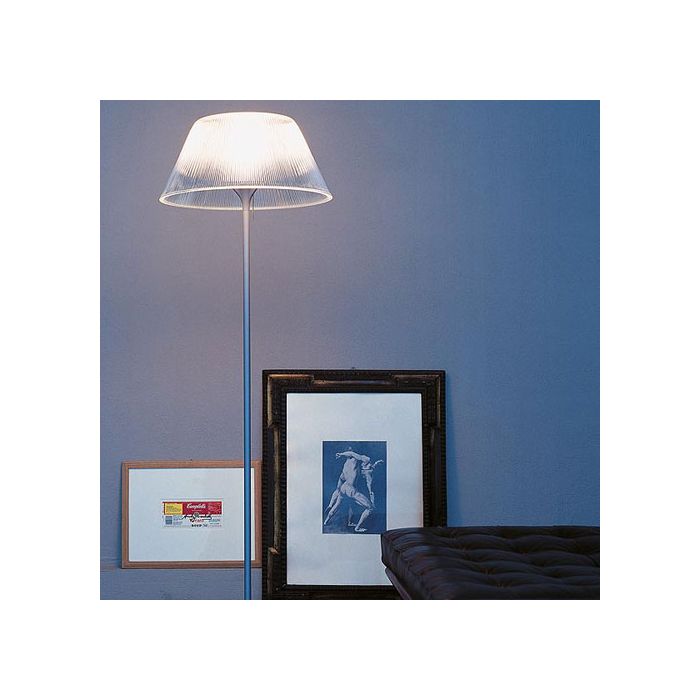 Flos Romeo Moon Glass Floor Lamp Philippe Starck Utility Design Uk Flos Romeo Moon Glass Floor Lamp, Flos Romeo Moon Floor Lamp