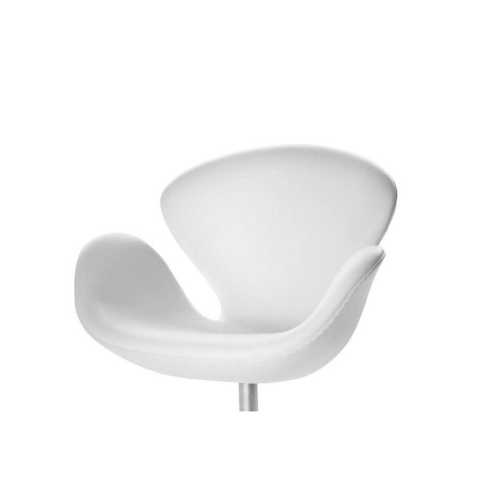 Arne Jacobsen Leather Swan Chair, Swan Chair Leather Replica