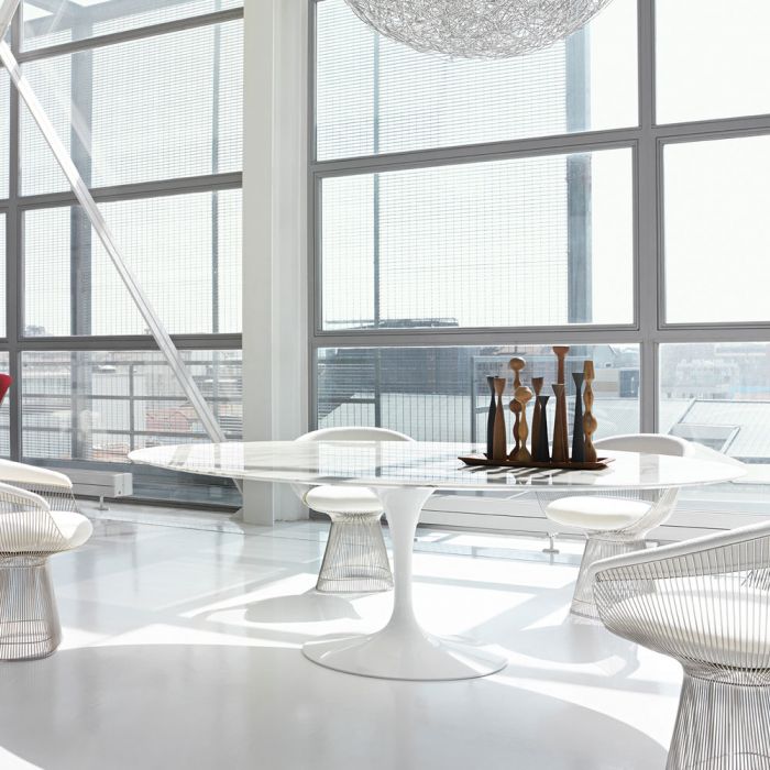 Knoll Saarinen Oval Dining Table Utility Design Knoll Saarinen Oval Dining Table, 96 Dining Table Oval