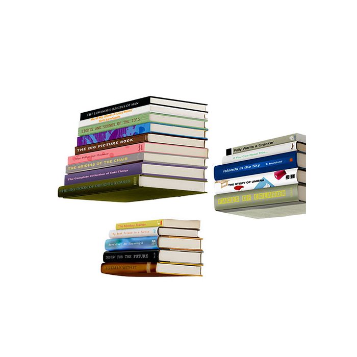 Umbra Conceal Invisible Book Shelf
