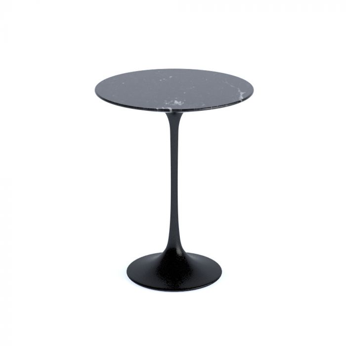 Knoll Saarinen Tulip Round Side Table, Small Round Utility Table