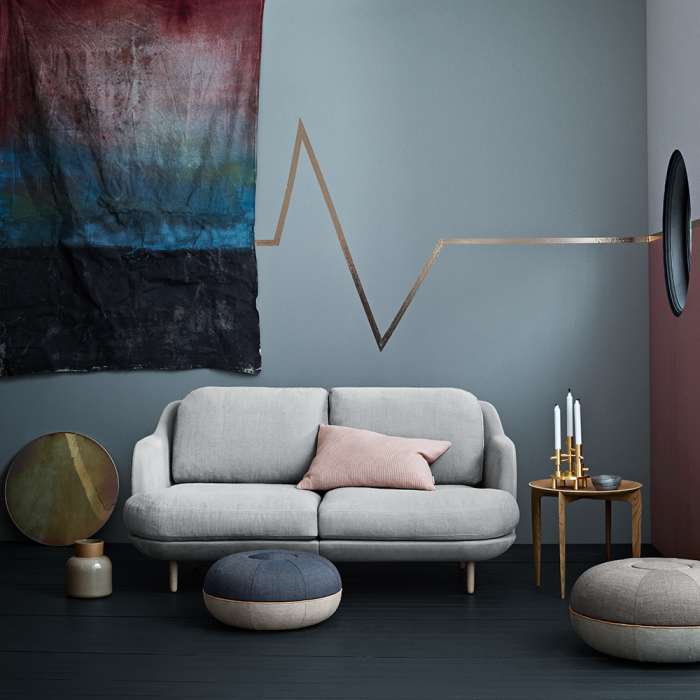 Fritz Hansen Lune Sofa - 2 Seater